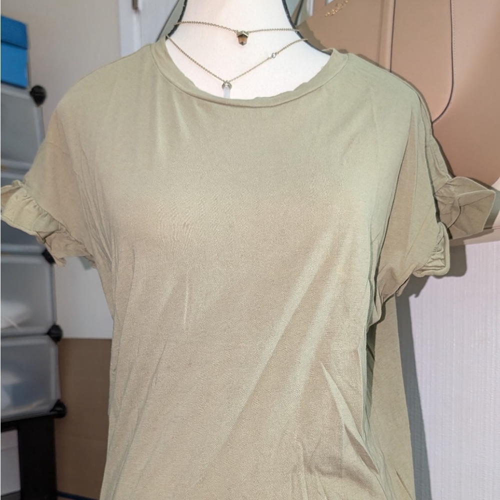 Forever 21 Light Tan Tee